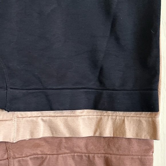 Juicy Couture Seamless Shaping Shorts Women's Medium Set Beige Tan & black - Picture 6 of 12